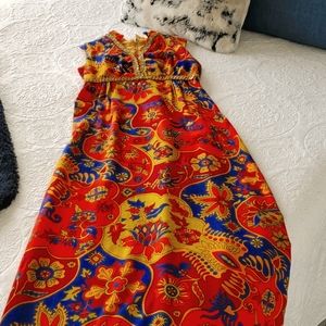 Vintage maxi dress from the 70s